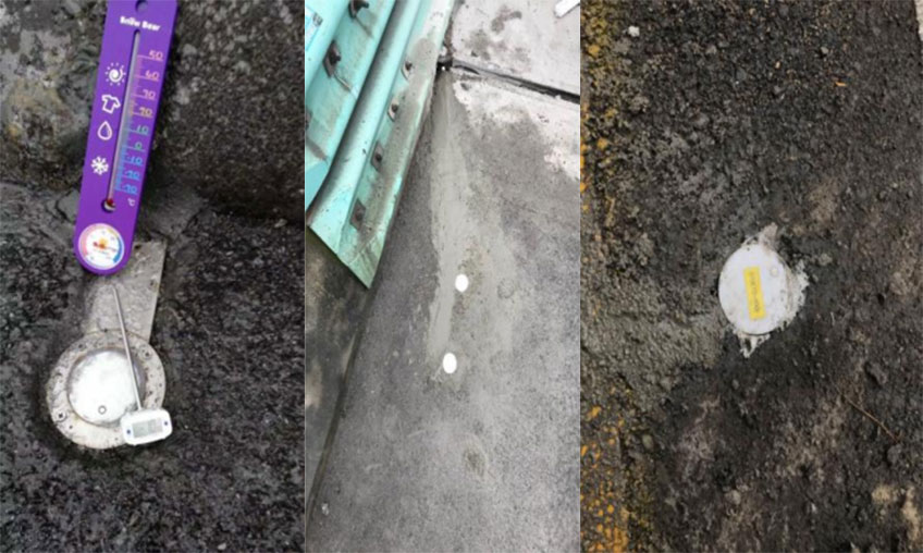 Road Ice Sensor Real photo