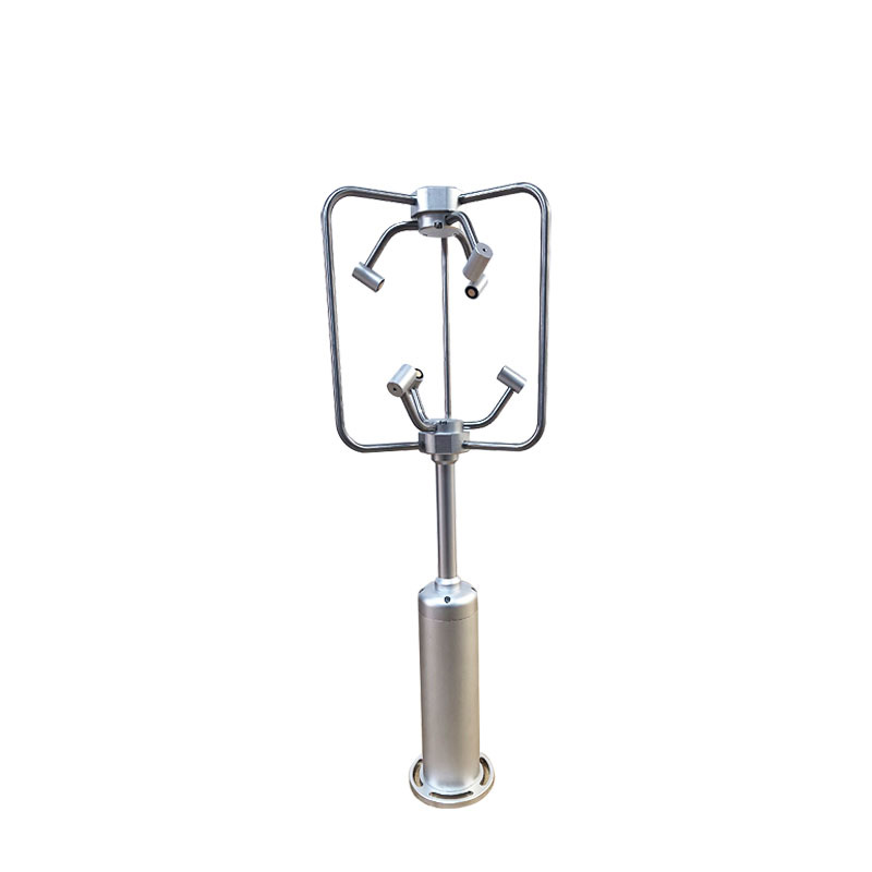3D Ultrasonic Anemometer All-Metal, No-Moving-Parts Design for Simultaneous Measurement of Horizontal and Vertical Wind